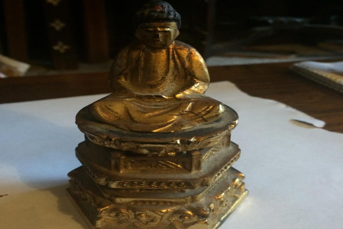 Bronze Buddha Statue (1 of 2)