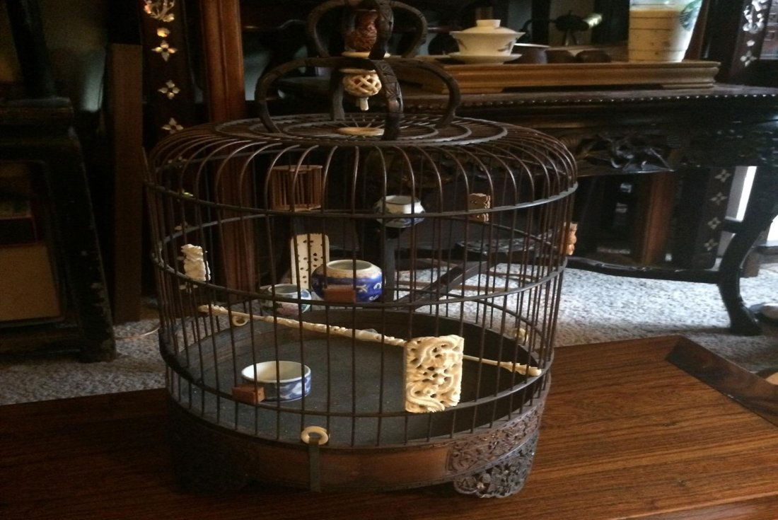 Antique Bird Cage (1 of 4)