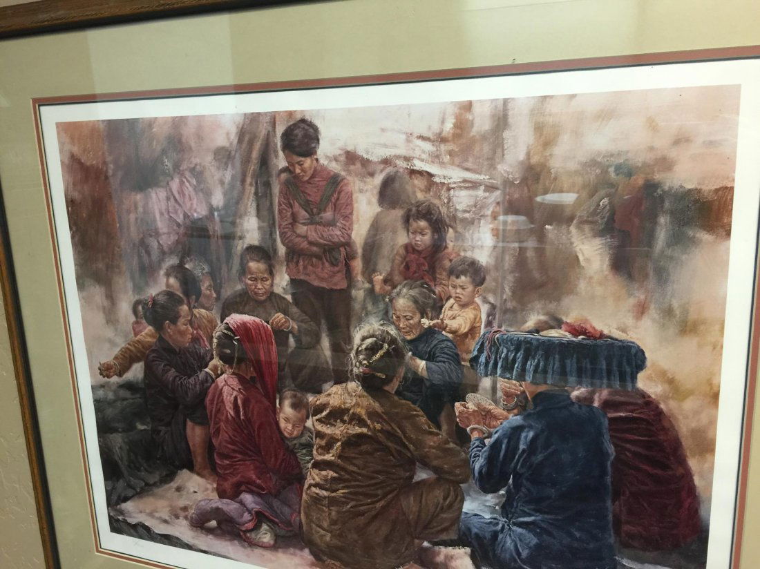 chinese painting, limited edition (1 of 2)