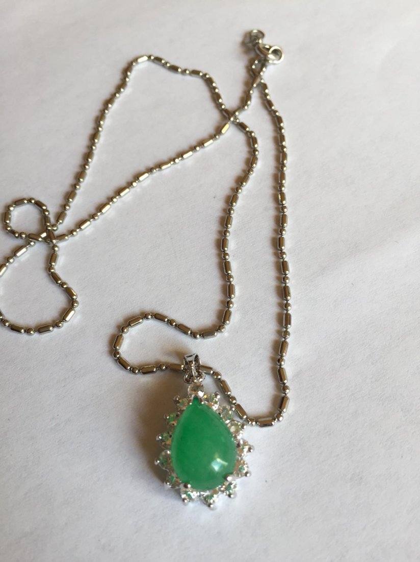jade and diamond necklace (1 of 2)