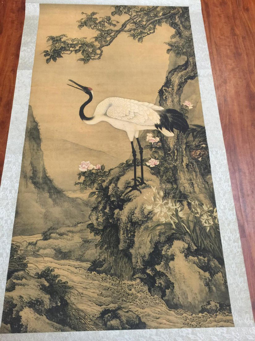 chinese long scroll painting (1 of 3)