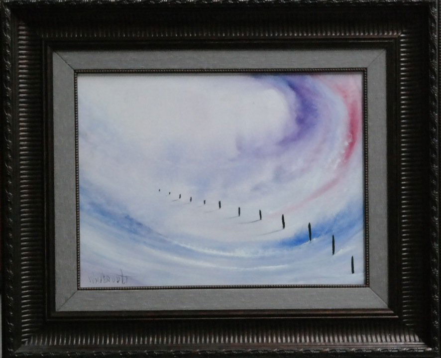 Original William Verdult "The Light to Nowhere", oil on: Original William Verdult "The Dutchmaster", "The Light to Nowhere", oil on canvas. Reg.#2126, 24" x 18". Framed. Appraised $115,000.Item was siezed from Germany's "Bernie Madoff" Half Billion Dollar P