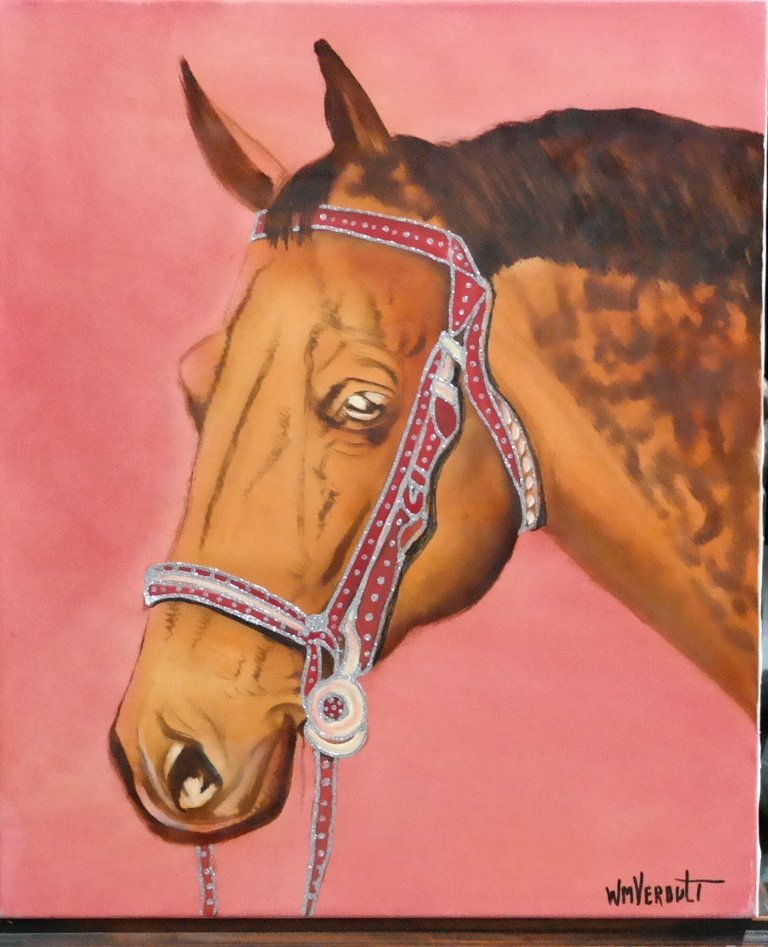 Original William Verdult oil on canvas"Beauty", Circa: William Verdult "The Dutchmaster", "Beauty"", oil on canvas. Circa 1980's,Reg. # 0102, 20" x 24". Appraised $98,500. Item was siezed from Germany's "Bernie Madoff" Half Billion Dollar Ponzi Schemer, U