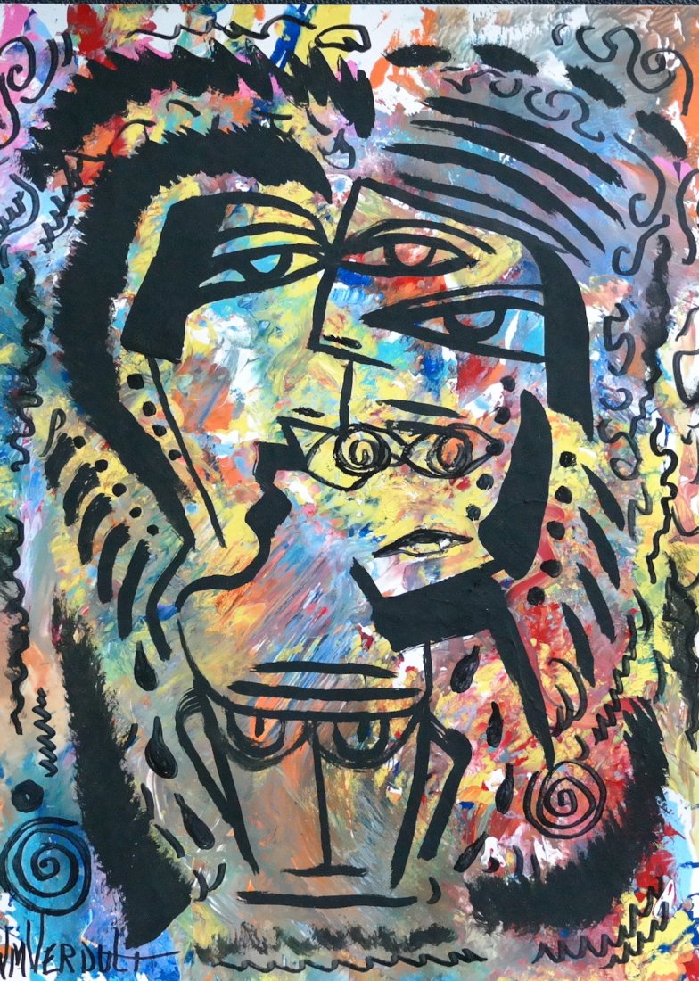 Original William Verdult oil on paper, The End".: Original William Verdult "The Dutchmaster", "The End", oil on paper. 22" x 28". Reg. #3440. Rare Never seen original acquired from artist private collection. Appraised $67,000.Item was siezed from Ger
