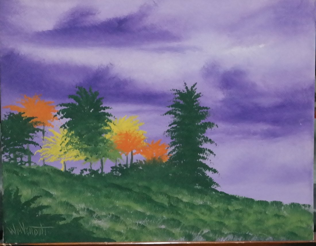 Original Verdult "Changing Season"oil canvas: William Verdult "The Dutchmaster", "Changing Season", oil on canvas. 20" x 16", reg.#7411. Appraised $85,000. Item was seized from Germany's "Bernie Madoff" Half Billion Dollar Ponzi Schemer, Ulrich E