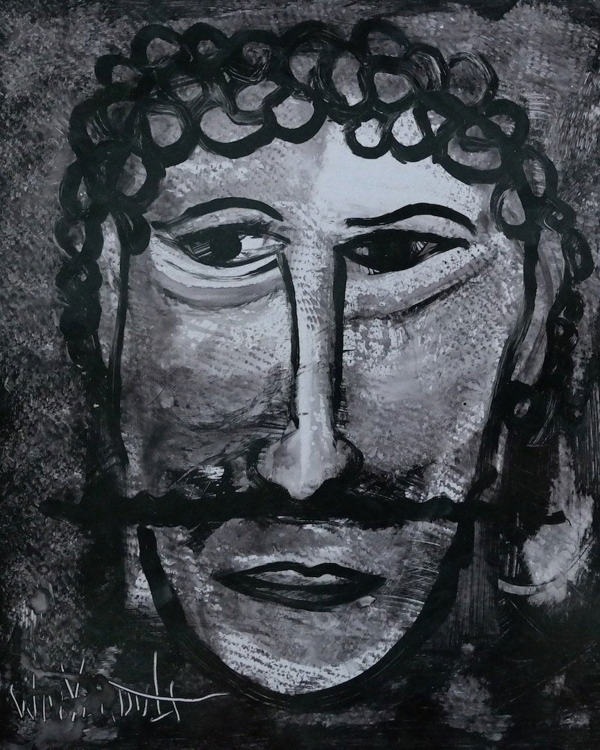 Verdult Original oil panel "Thomas": William Verdult "The Dutchmaster", "Thomas", oil on panel. 20" x 24". Reg.# 190. Appraised $117,000. Item was seized from Germany's "Bernie Madoff" Half Billion Dollar Ponzi Schemer, Ulrich Engler. Th