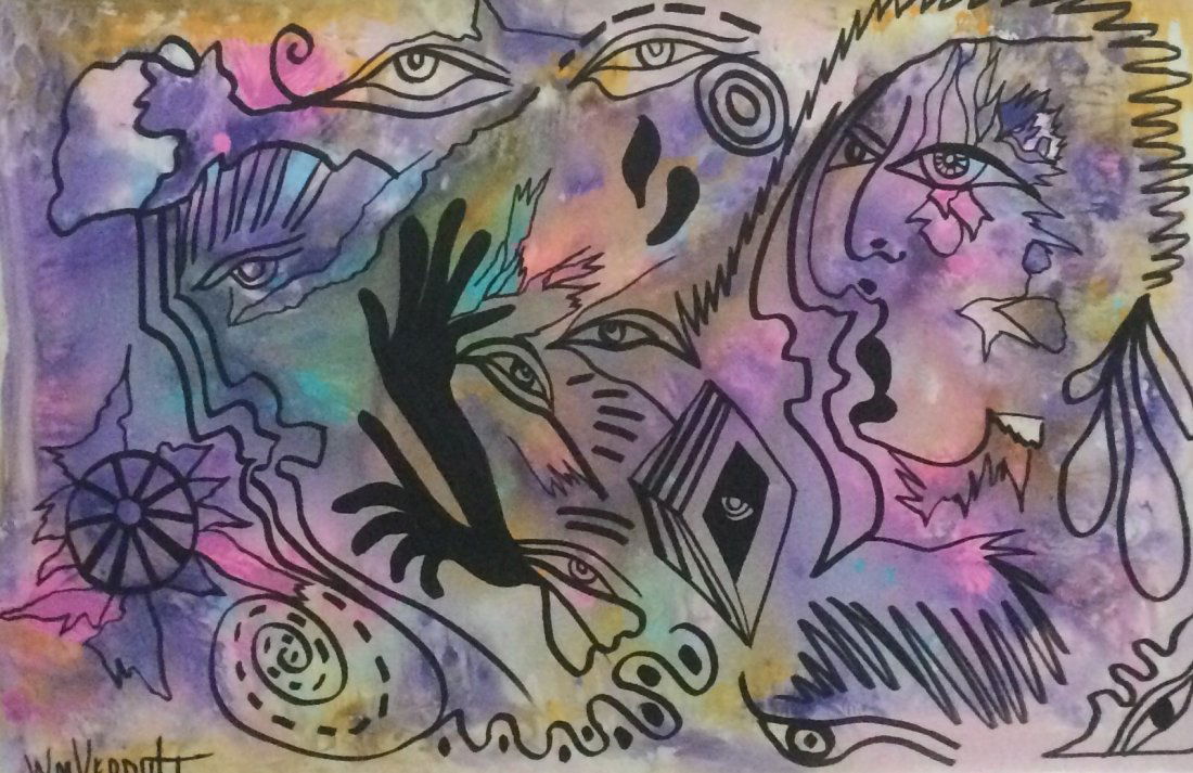 Original Verdult "Walking Through Time": William Verdult "The Dutchmaster","Walking Through Time", oil on canvas, 36" x 24", Reg#1264. Appraised $133,000. Item was seized from Germany's "Bernie Madoff" Half Billion Dollar Ponzi Schemer, Ulri