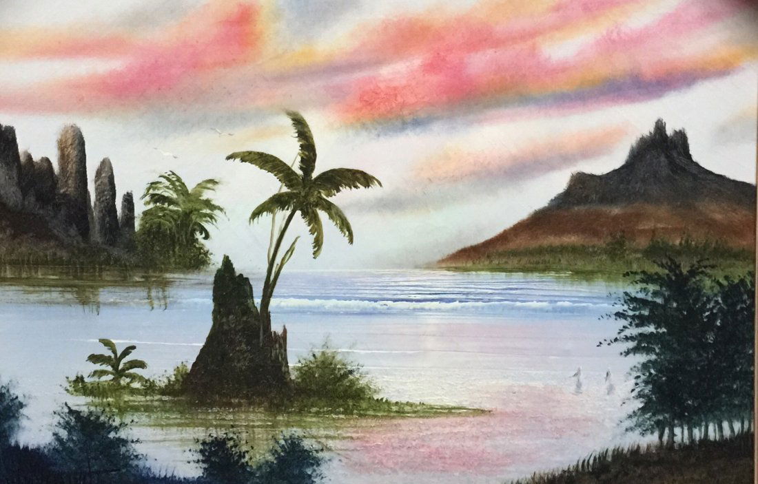 Original Verdult "Serenity", oil canvas: William Verdult "The Dutchmaster","Serenity", oil on canvas, 36" x 24", Reg#847. Appraised $219,000. Item was seized from Germany's "Bernie Madoff" Half Billion Dollar Ponzi Schemer, Ulrich Engler. Th