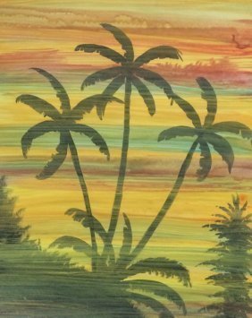 Original Verdult "Blurry Palms",Paper: William Verdult "The Dutchmaster","Blurry Palms" oil on paper, 22" x 28". Reg.#0947. Appraised $64,000. Item was seized from Germany's"Bernie Madoff" Half Billion Dollar Ponzi Schemer, Ulrich Engler.