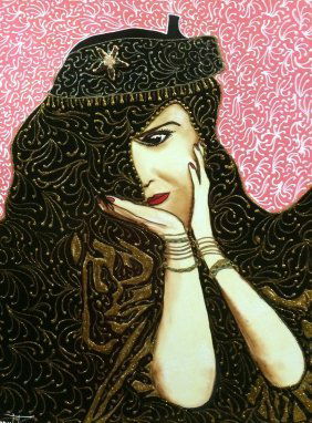 Original Verdult "The Queens Mother" oil panel: William Verdult "The Dutchmaster","The Queens Mother Lady Elizabeth Bowes Lyon New Queen Elizabeth", oil on panel, 30" x 40", Reg#2714. From Kings and Queens of Europe Collection. Appraised $345,000 I