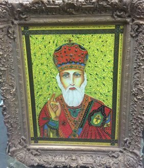 Original Verdult "St. SF Nicolae",oil canvas: William Verdult "The Dutchmaster","St. SF Nicolae", oil on canvas, 30" x 40", Reg#774. Appraised $335,000. From the Kings and Queens of Europe Collection. Item was seized from Germany's "Bernie Madoff