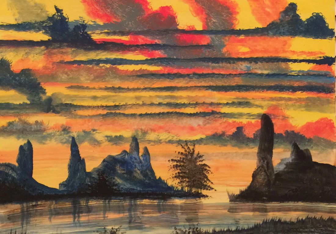 Original Verdult "Enlight" watercolor paper: William Verdult "The Dutchmaster","Enlight" watercolor on paper, 28" x 22". Reg.#0492. Appraised $135,000. Item was seized from Germany's"Bernie Madoff" Half Billion Dollar Ponzi Schemer, Ulrich Engle