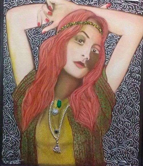 Original Verdult "Affectionate" oil bejeweled, panel: William Verdult "The Dutchmaster","Affectionate" bejweled oil on panel., 30" x 40"". Registered. Appraised $289,000. Item was seized from Germany's"Bernie Madoff" Half Billion Dollar Ponzi Schemer, Ul