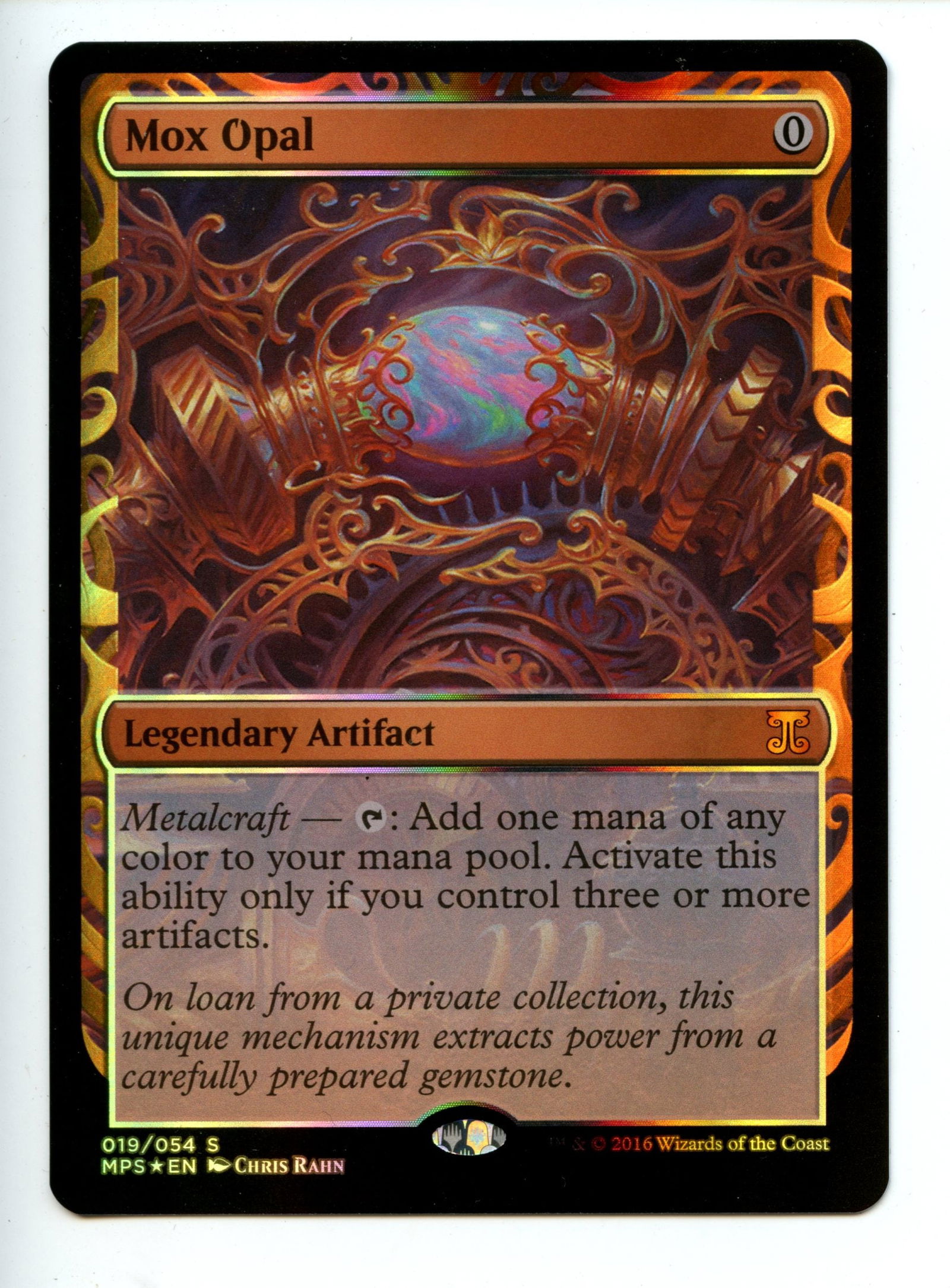 Magic the Gathering - Mox Opal   - Kaladesh Inventions - Near Mint (1 of 2)