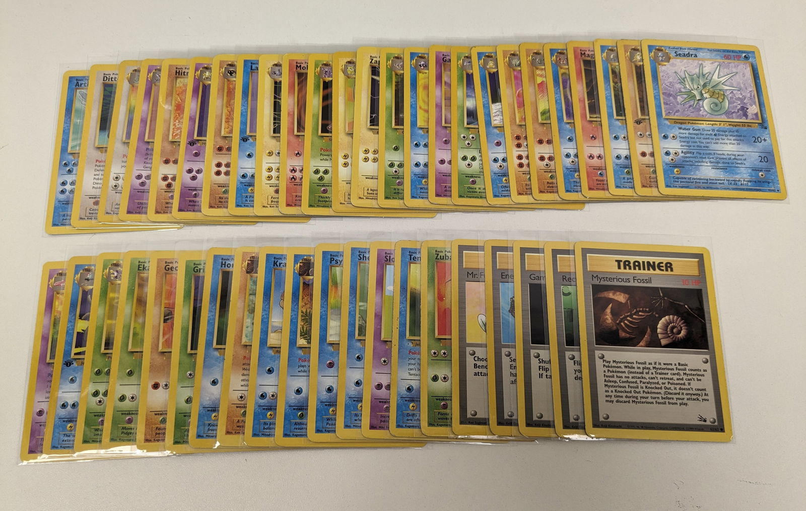 Pokémon TCG - Fossil Collection 58/62 - 1st Edition & Unlimited - Graded & Ungraded (1 of 3)