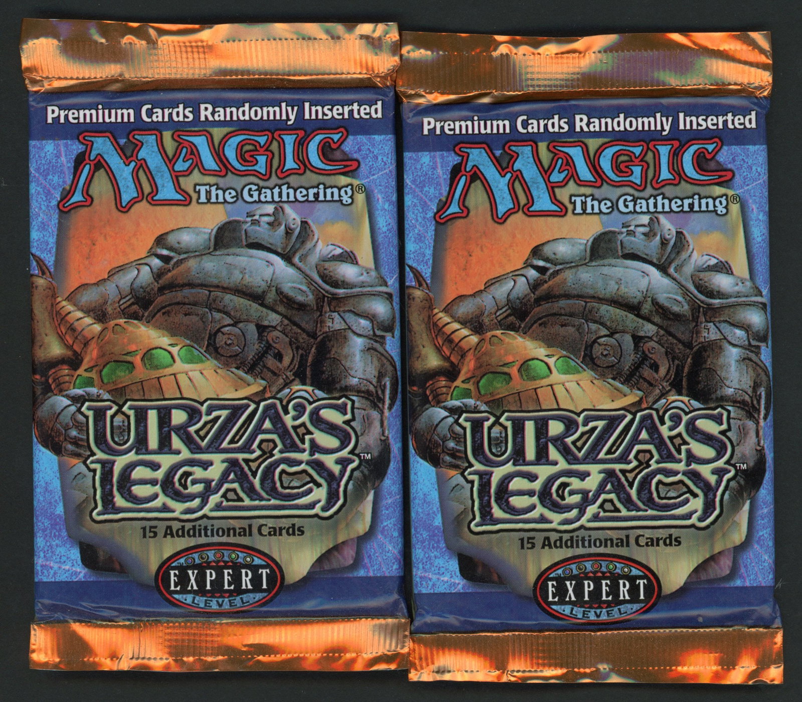 Magic The Gathering - 2x Urza's Legacy Sealed Booster Packs: This lot features two perfectly sealed packs from a former professional magic player based in the UK.