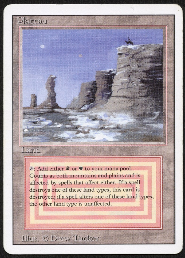 Plateau - Revised - Moderate Play Condition (1 of 2)