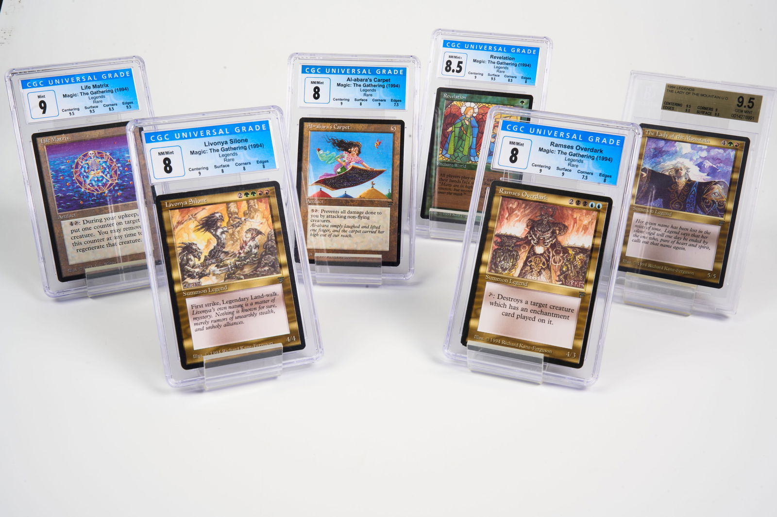 Graded Card Collection - Legends (1 of 1)