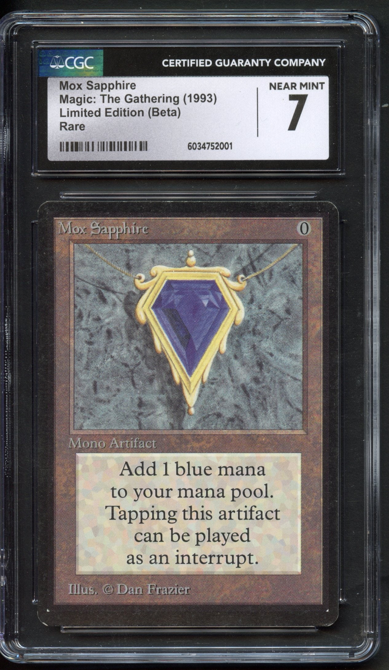 CGC 7 Mox Sapphire - Beta  (1 of 2)