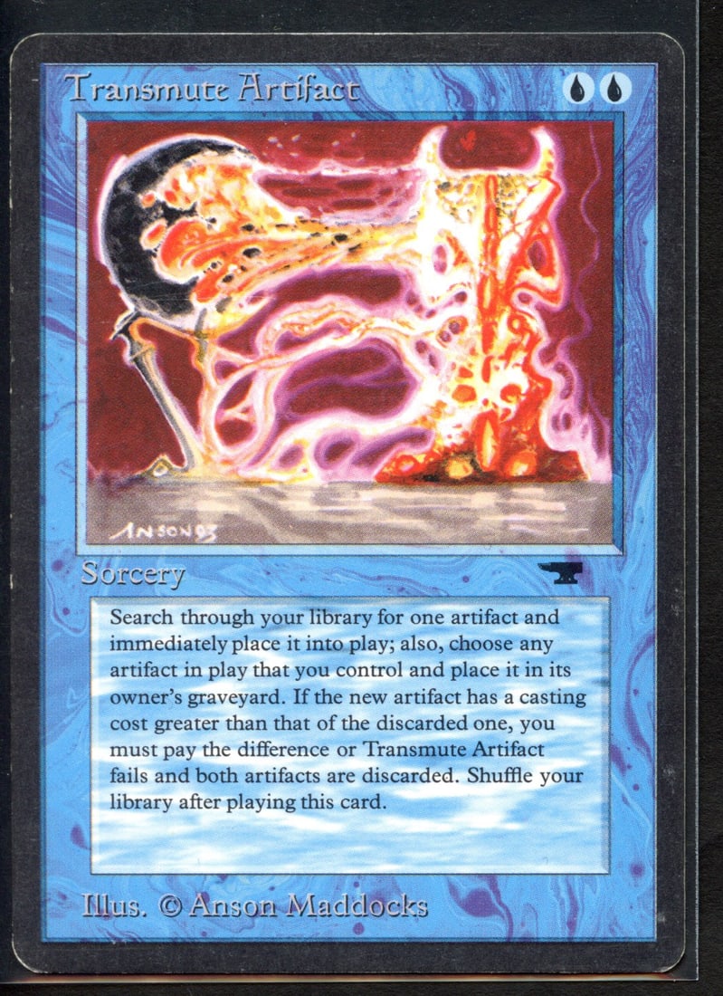 Transmute Artifact - Antiquities (GD): Transmute Artifact from Antiquities in Good condition.
