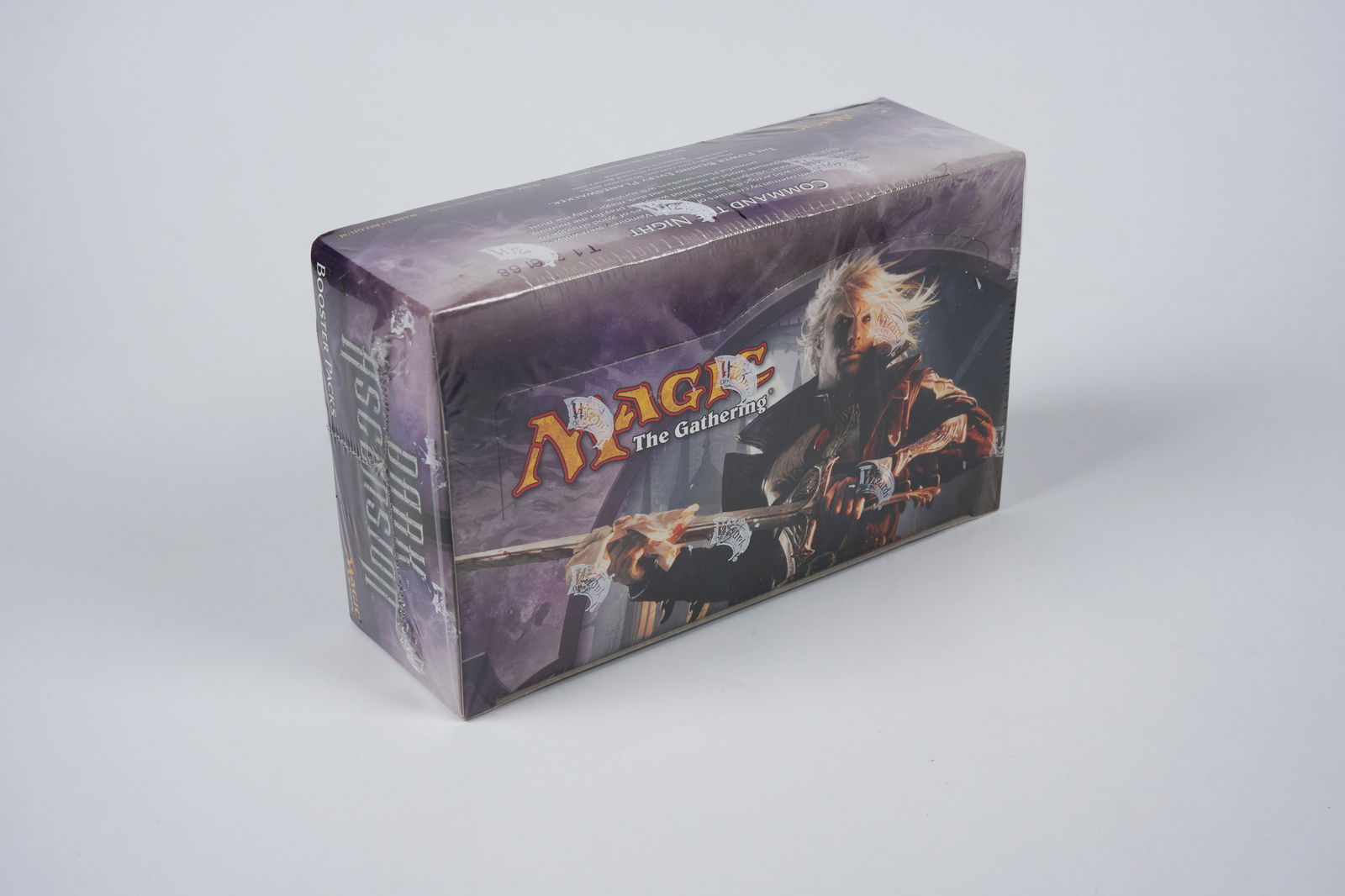Dark Ascension Factory Sealed booster box: A factory sealed booster box of Dark Ascension in fantastic condition, featuring 36 booster packs.This box comes from the vault of a former local games store owner and was purchased from the biggest M