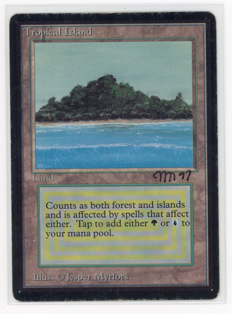 Tropical Island - Beta (LP, Signed) (1 of 2)