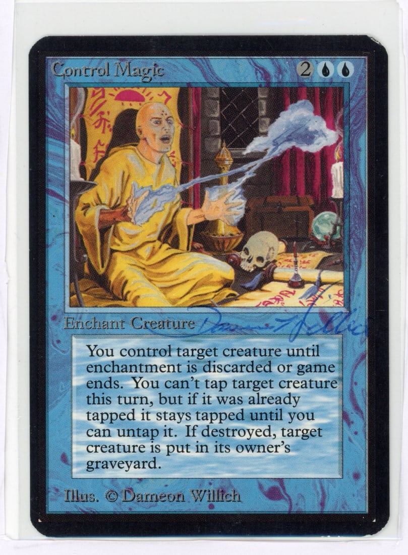 Control Magic - Alpha (EX, Signed) (1 of 2)