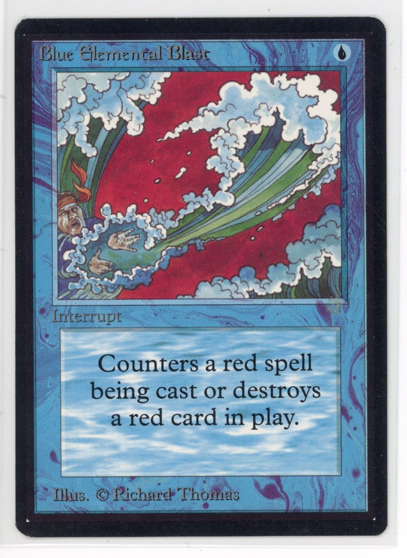 Blue Elemental Blast - Beta (EX) (1 of 2)