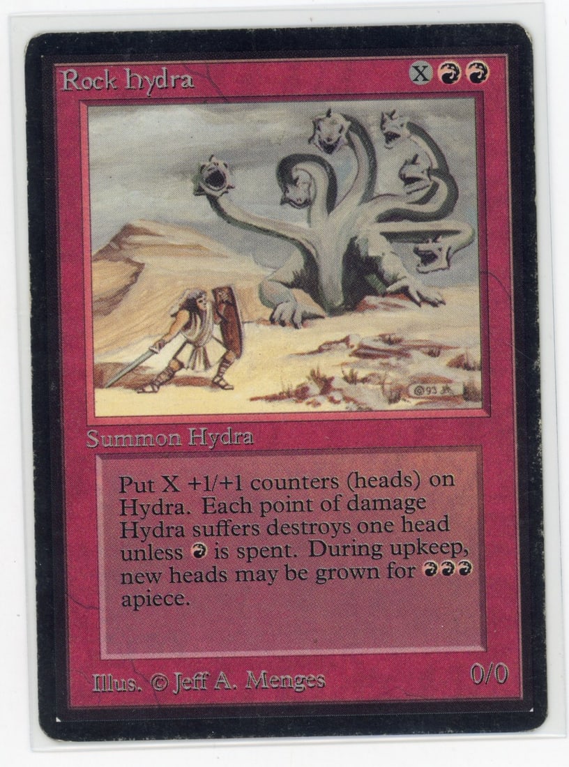 Rock Hydra - Beta (LP): Rock Hydra from Beta, in Light Play condition.