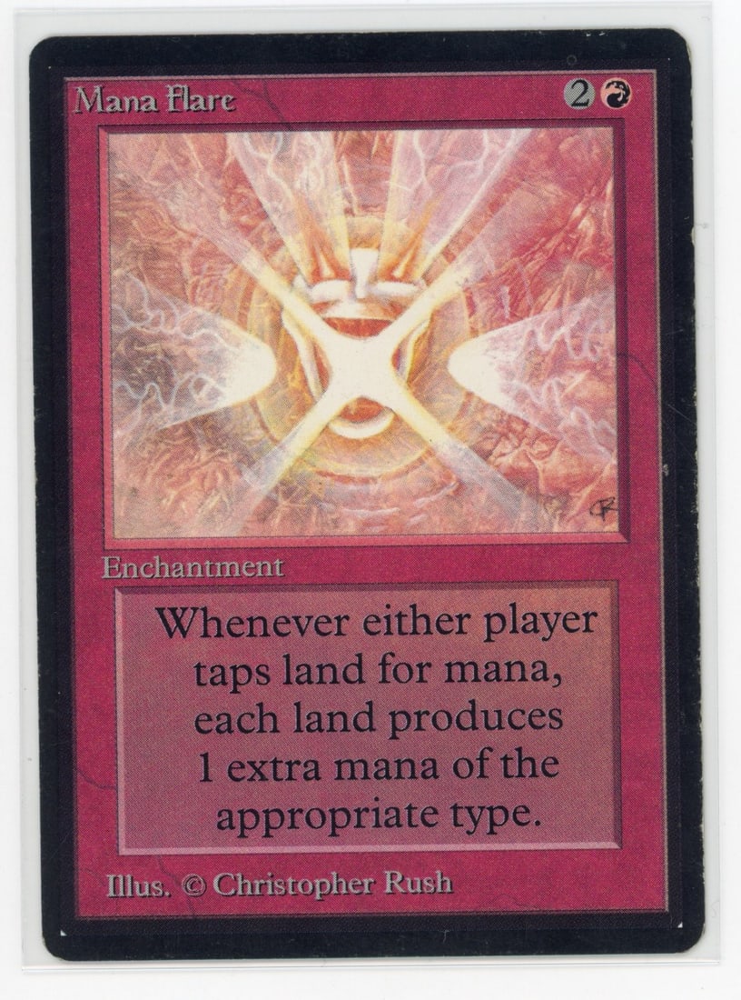 Mana Flare - Beta (LP): Mana Flare from Beta, in Light Played condition. 