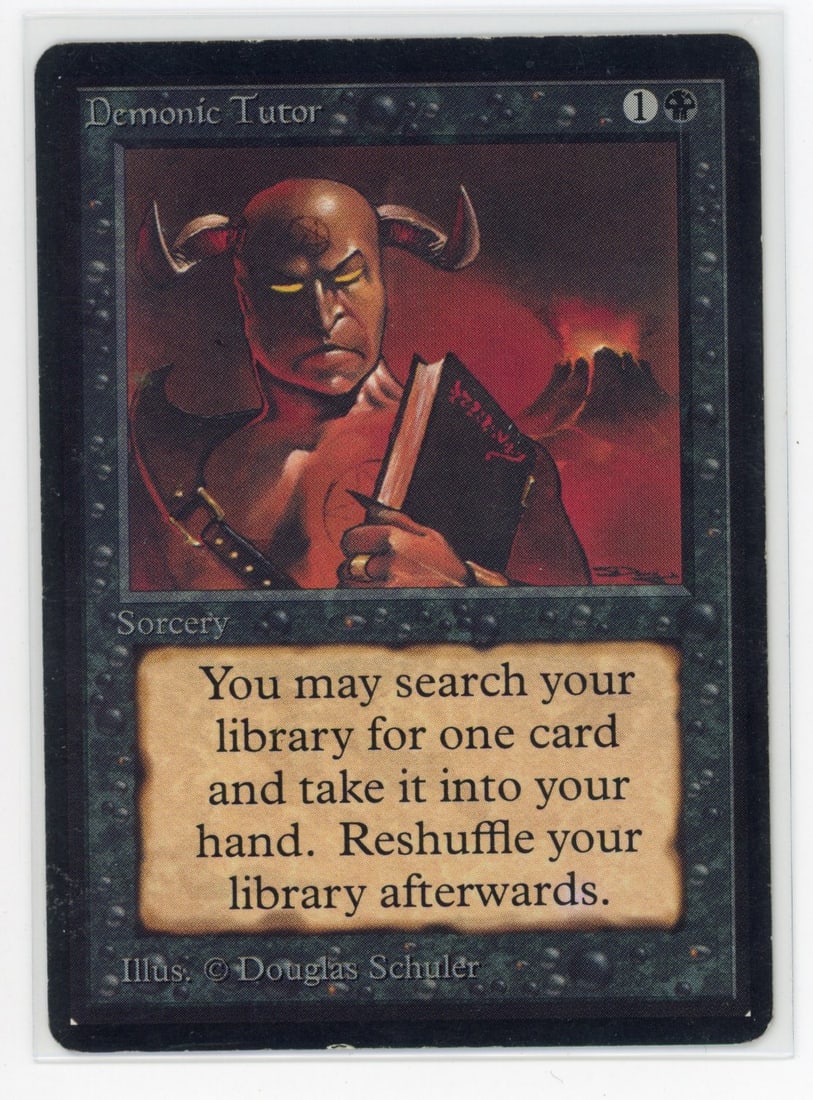 Demonic Tutor - Beta (GD) (1 of 2)