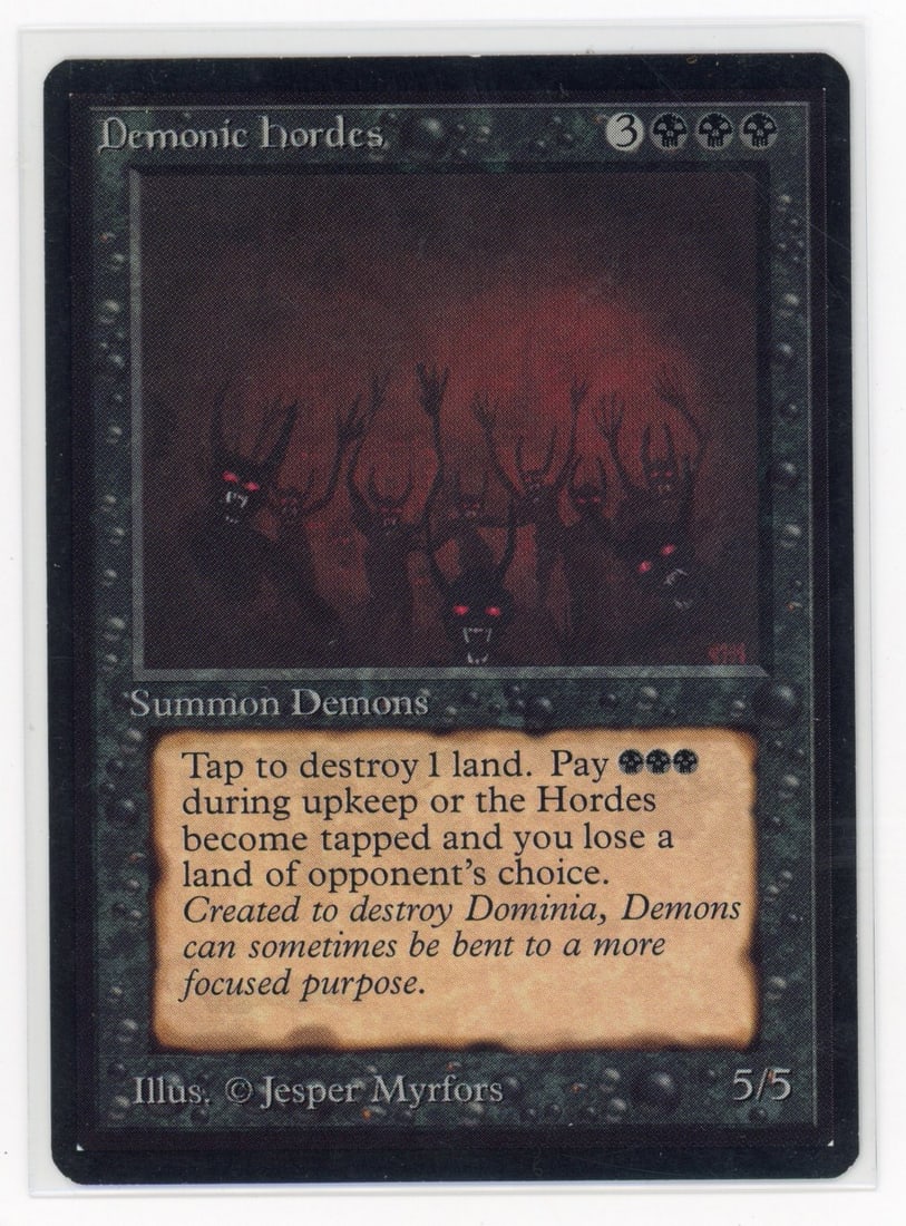 Demonic Hordes - Beta (EX) (1 of 2)