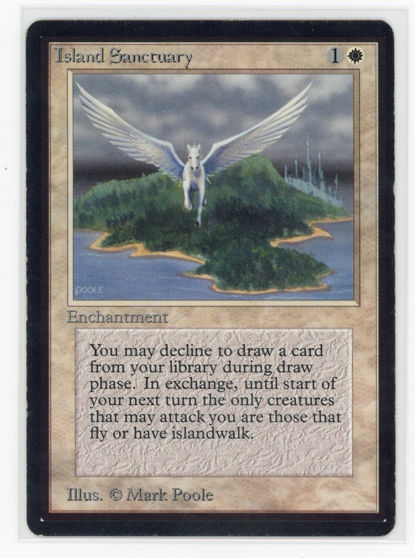 Island Sanctuary- Beta (GD): Island Sanctuary from Beta, in Good condition.