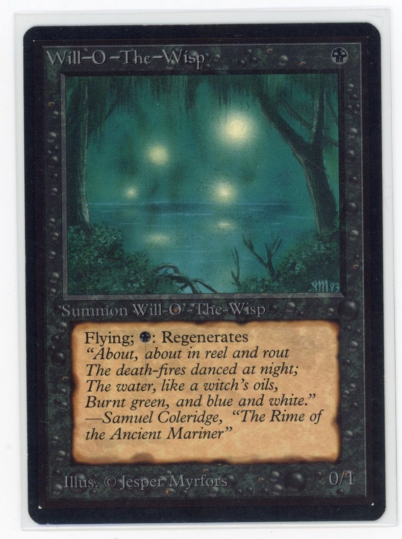 Will-O-The-Wisp - Beta (EX): Will-O-The-Wisp from Beta, in Excellent condition.