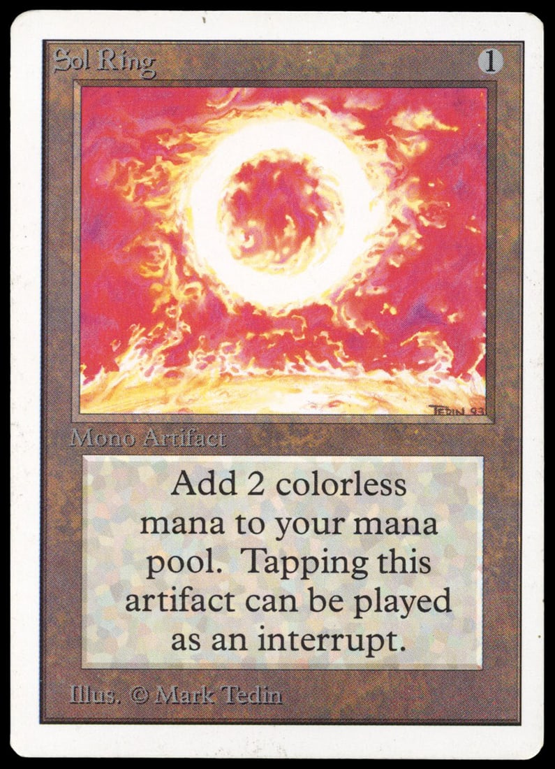 Sol Ring - Unlimited (GD) (1 of 2)