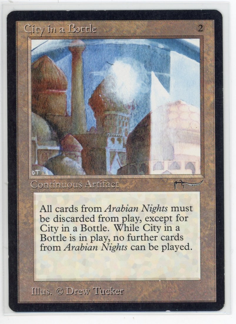City in a Bottle - Arabian Nights (EX) (1 of 2)