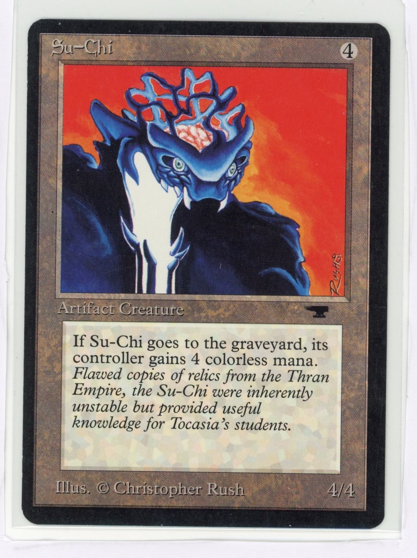 Su-Chi - Antiquities (EX): Su-Chi from Antiquities, in Excellent condition.This copy looks great, with minor border wear and some scratching on the back surface.