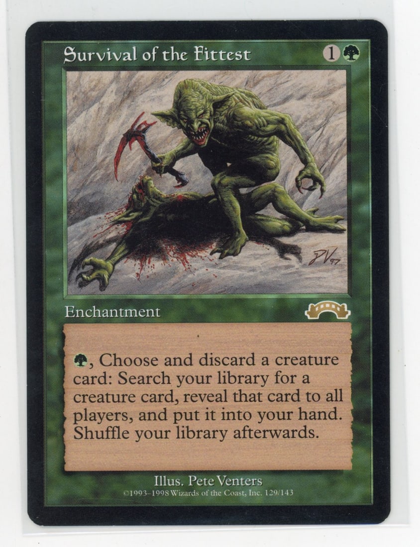 Survival of the Fittest - Exodus (PO, Inked) (1 of 2)