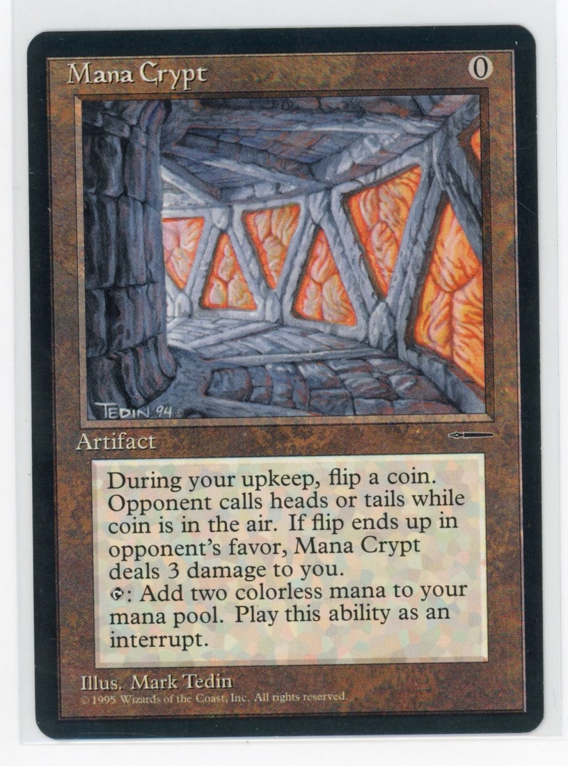 Mana Crypt - Harper Prism Promo (NM): Mana Crypt Harper Prism Promo, in Near Mint condition.