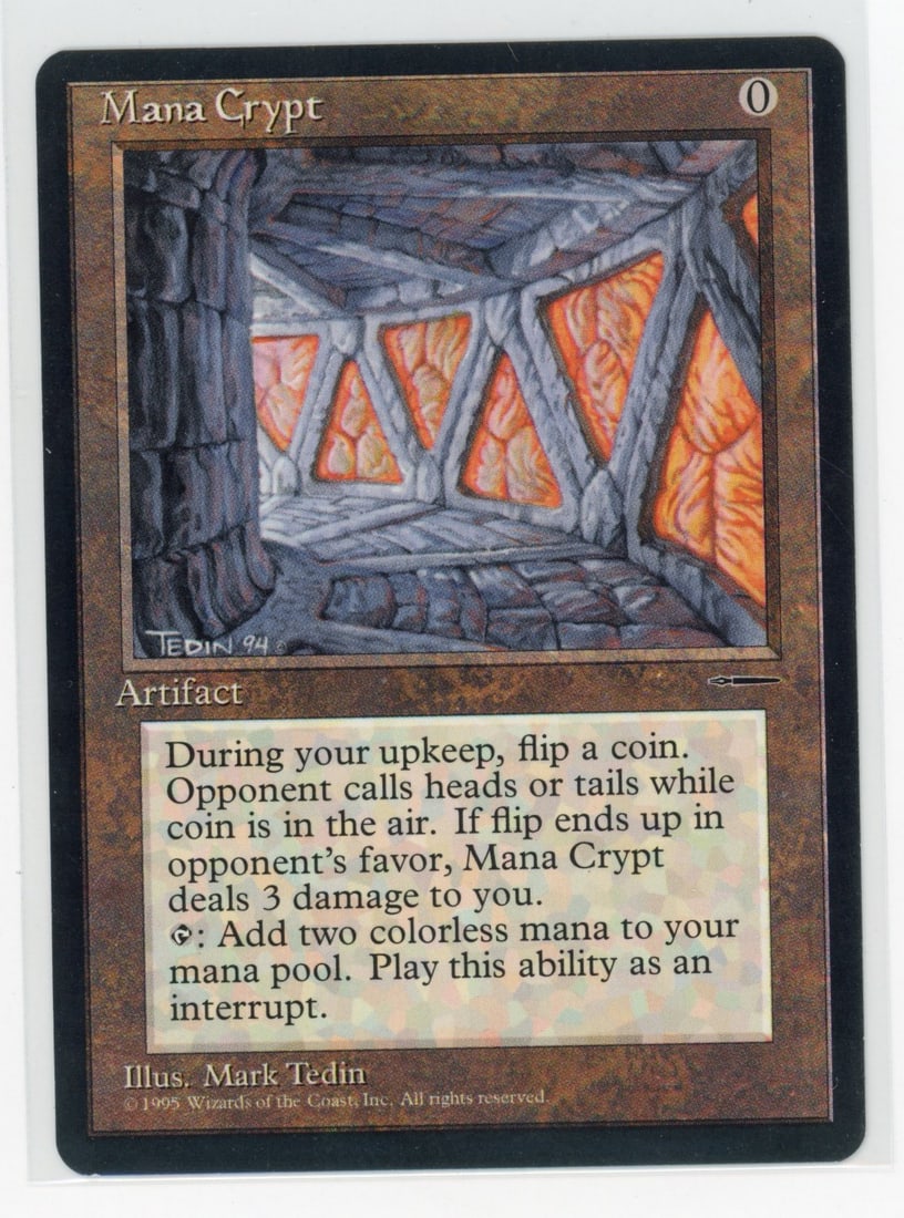 Mana Crypt - Harper Prism Promo (NM): Mana Crypt Harper Prism Promo, in Near Mint condition.