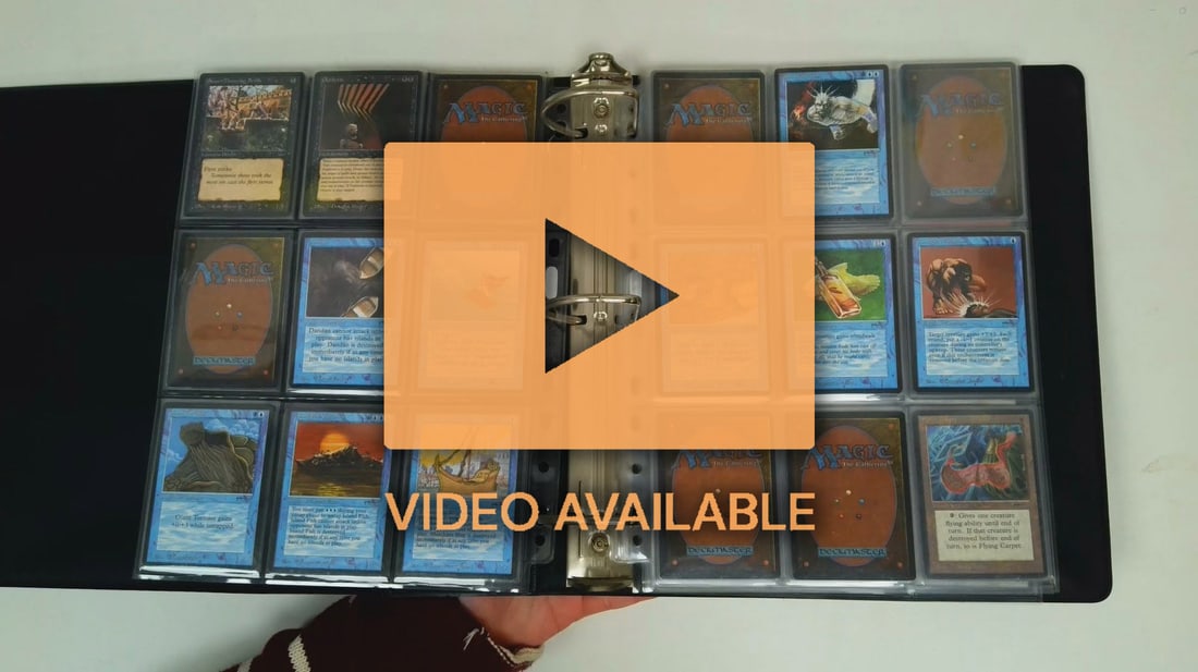 Arabian Nights - Partially Complete Set (63 cards): An Arabian Nights partially completed set, made up of 63 cards. This collection has been extremely well looked after over the years, and as such the cards are mostly in the Good-Excellent range, howev