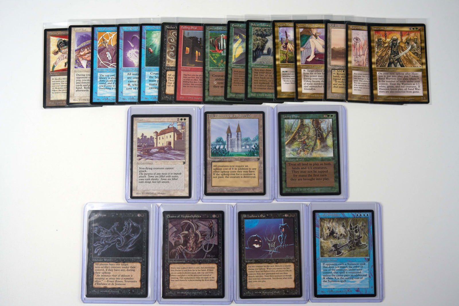 Legends Complete Set (310/310): This lot features a complete of set the Legends expansion, Magic's third expansion released originally June 1994.All 310 cards are included, with many incredibly power staples and Reserved List cards