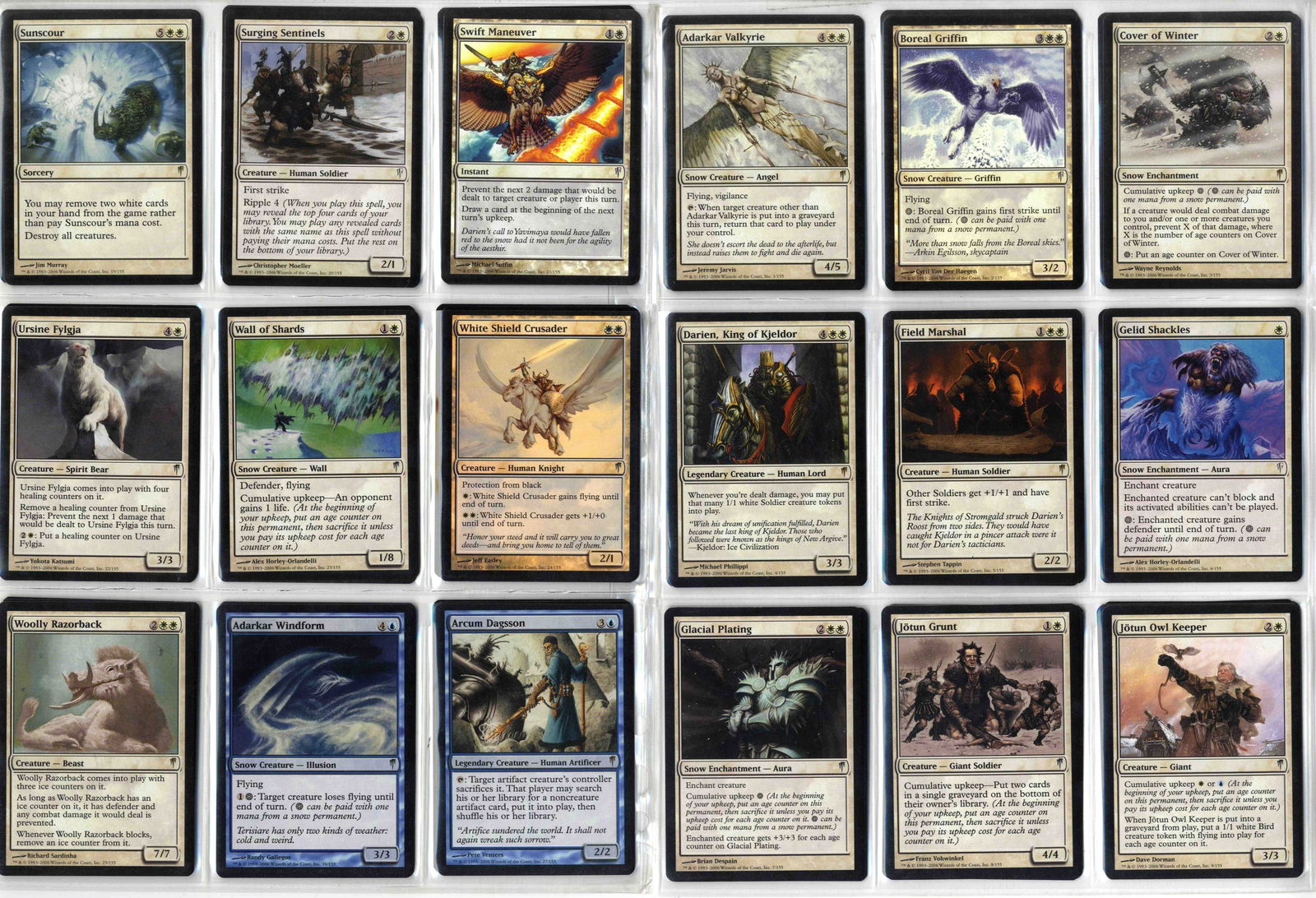 Cold Snap Complete Set with Additional Foils (1 of 11)