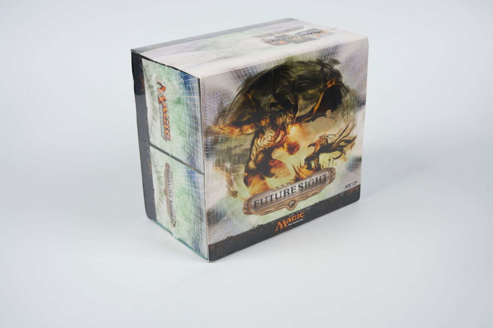 Future Sight Fat Pack - SEALED: A sealed fat pack from Future Sight in as new condition.These are extremely difficult to find still sealed, with the iconic box art offering an excellent addition to a sealed collection. The included