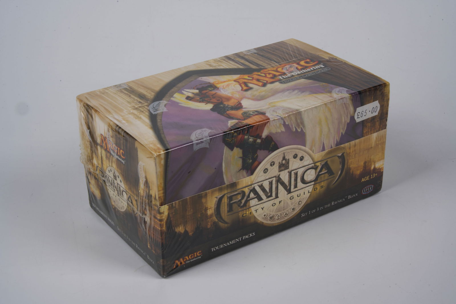 Ravnica City of Guilds Tournament Pack Display - SEALED: This lot contains a factory sealed Tournament Pack display from Ravnica City of Guilds. This type of product released alongside regular booster packs for new sets and contained 12 Tournament Pack