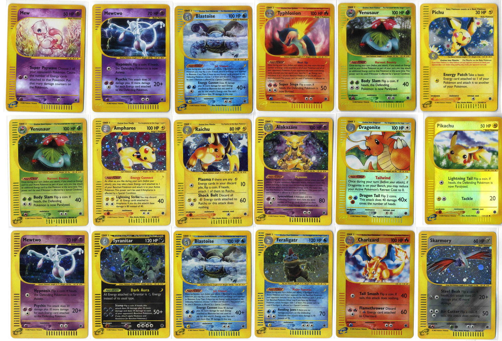 Partially Complete Expedition Master Set #242: What do you get: A partially complete Master Set of Expedition, this is a vast mixture of Holograthic, Rare, Common, Uncommon and Reverse holo cards. In total you're bidding on 242 cards from the expa