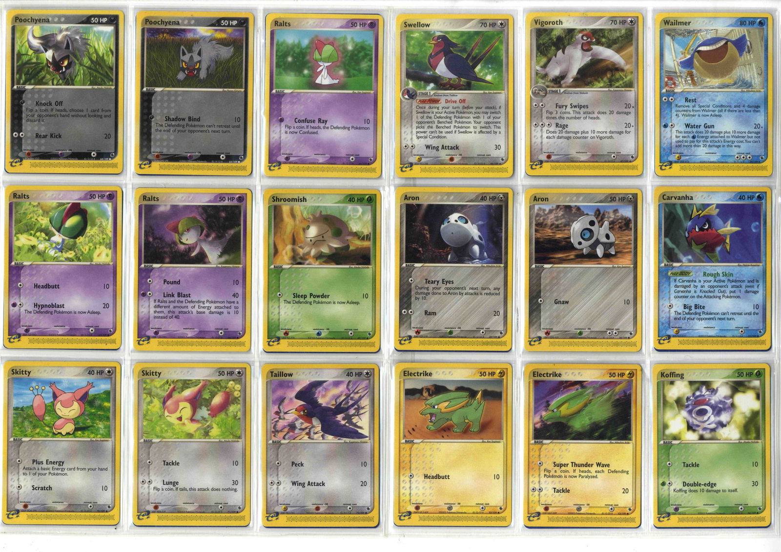 Ruby // Sapphire Partially Complete Master Set - 5