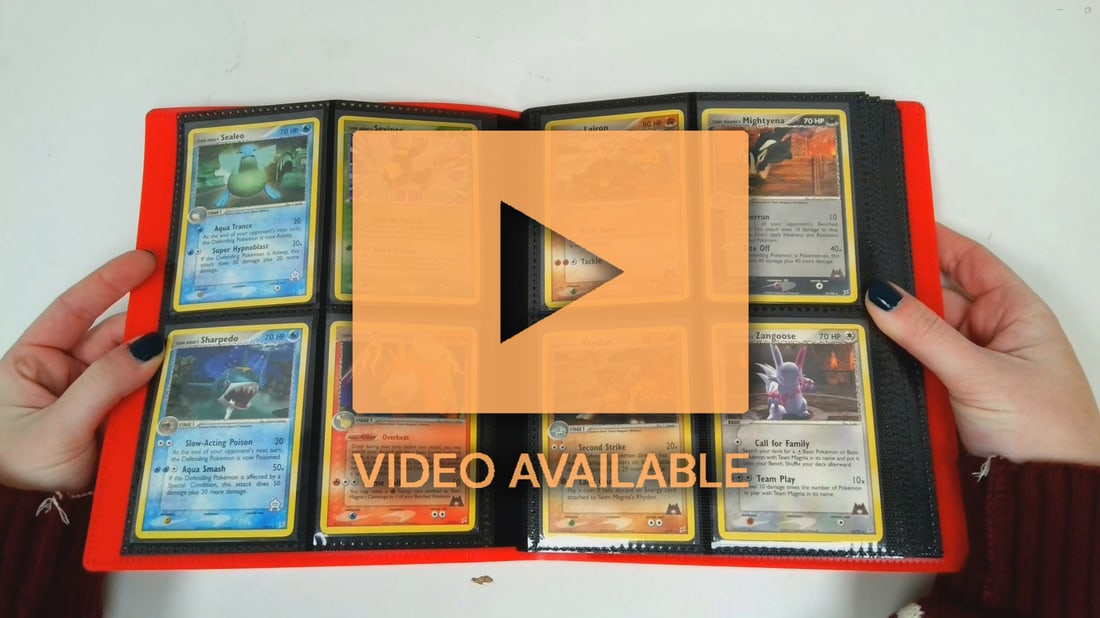 EX Team Magma vs Team Aqua - Complete Non-Holo Set: This lot contains a complete set of EX Team Magma vs Team Aqua's commons, uncommons, and non-holo rares (Cards 13 to 88 are included). Iconic cards such as Squirtle #46, Bulbasaur #39, Pikachu #43 and