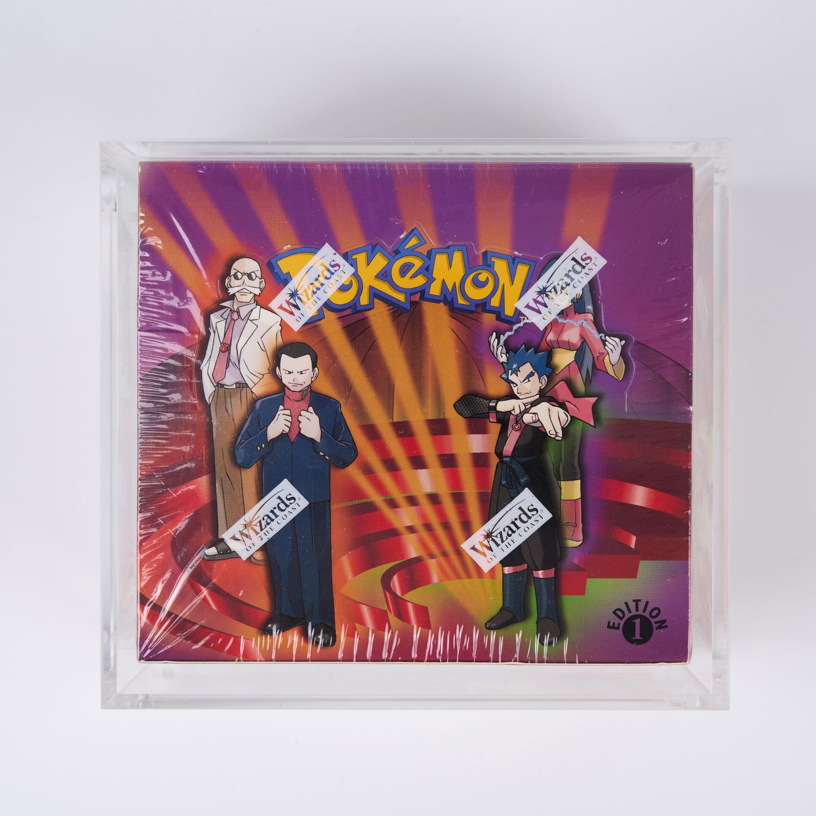 Pokemon 1st Edition Gym Challenge Sealed Booster Box 2000: Released in October 2000 the Gym Challenge expansion was the seventh Pokemon TCG set and finished the Gym Leader cycle, this time focusing on the last four and strongest Gym Leaders from the Kanto reg