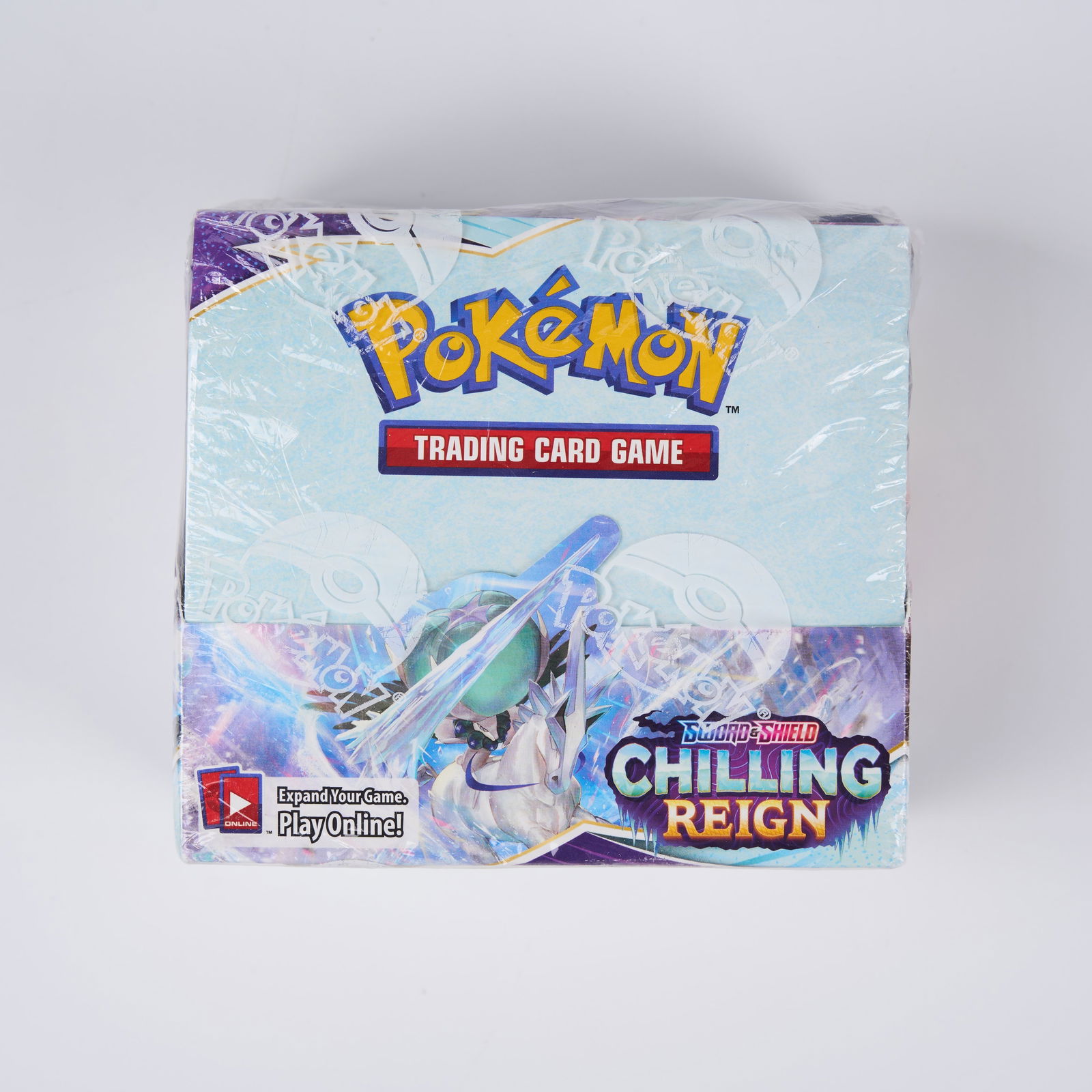 Chilling Reign Sealed Booster Box - 2021 Sword & Shield Factory Sealed: Chilling Reign was the sixth set in the mainline Sword & Shield era releasing in June 2021. This factory sealed box contains 36 sealed booster packs. The set debuted the Galarian Legendary Birds and s